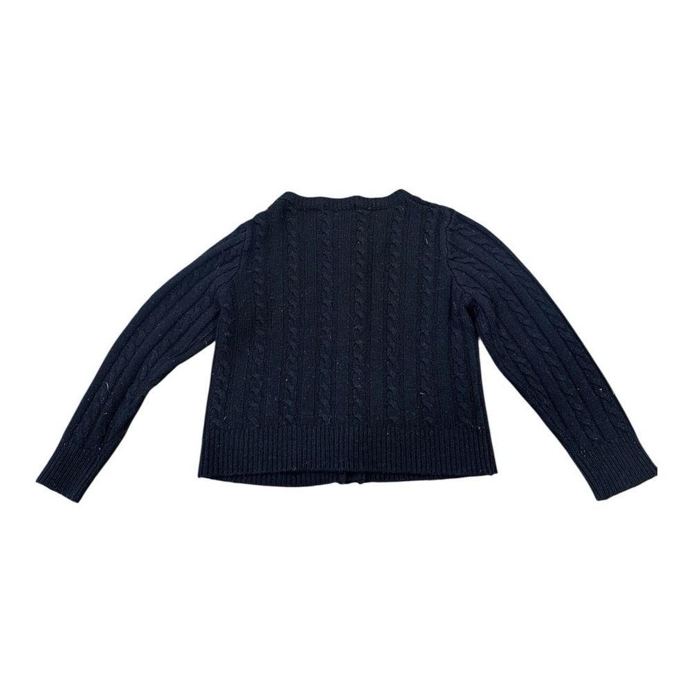 U.S. Polo Assn. 100% Acrylic Girls Black sweater Size 4T - Picture 5 of 5